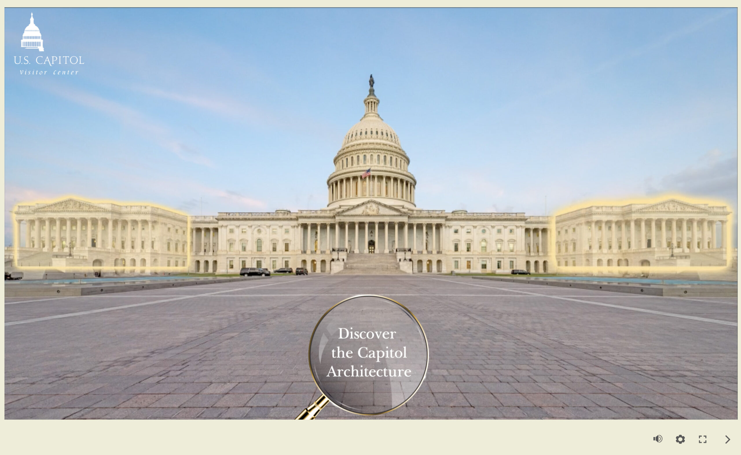 Capitol image with title 
