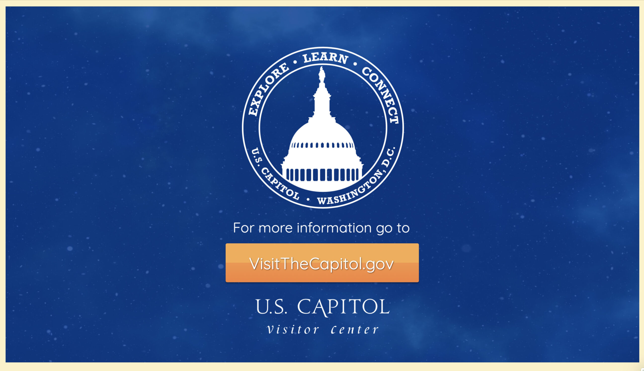 Discover Capitol Symbols Final Screen Directing Learners to CVC Website